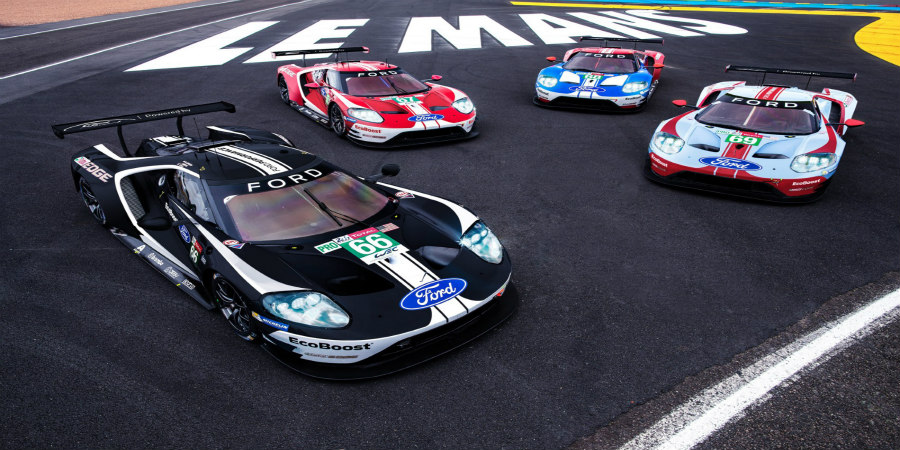 Πανέτοιμη και με νέα αγωνιστικά χρώματα  η ομάδα της Ford για το Le Mans